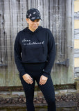 Sooo Unbothered Crop Hoodie